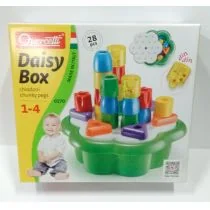 Quercetti Układanka Daisy box chunky pets, 28 elementów GXP-608268 - Układanki dla dzieci - miniaturka - grafika 5