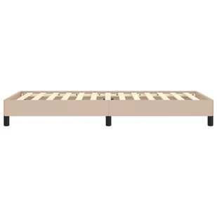 Lumarko Rama łóżka, cappuccino, 80x200 cm, obita sztuczną skórą - Łóżka - miniaturka - grafika 7