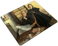 Podkładki pod mysz - Podkładka Henri Degas i jego siostrzenica Lucie Degas Edgar Degas 24x19cm - miniaturka - grafika 1
