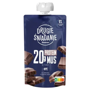 Drugie Śniadanie Mus w tubce o smaku czekolady 180 g - Soki i napoje niegazowane - miniaturka - grafika 1