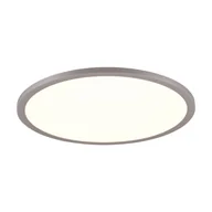 Lampy sufitowe - Srebrna lampa sufitowa LED ø 40 cm Yuma – Trio - miniaturka - grafika 1