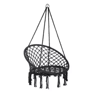 Czarny fotel wiszący Bonami Essentials Hylla - Fotele ogrodowe wiszące - miniaturka - grafika 1