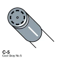 Kredki, ołówki, pastele i pisaki - Copic COPIC Ciao Marker C5 Cool Gray No.5 2207514 - miniaturka - grafika 1