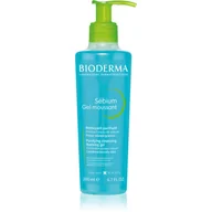 Żele do mycia twarzy - Bioderma Sebium moussant antybakteryjny żel do mycia twarzy 200ml - miniaturka - grafika 1