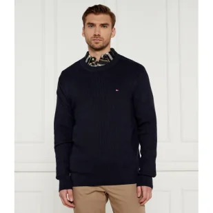 Tommy Hilfiger Sweter Regular Fit - Swetry męskie - miniaturka - grafika 1
