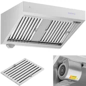 Inne urządzenia gastronomiczne - Okap gastronomiczny ścienny z silnikiem 100 cm 1000 m3/h 150 W - miniaturka - grafika 1