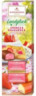 Bombonierki i czekoladki - NIEDEREGGER landgluck praliny z nadzieniem rabarbar truskawka 100g - miniaturka - grafika 1