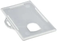 Szkolne artykuły papiernicze - ID-kort-holder liggende plast transp - 10 stk. - miniaturka - grafika 1
