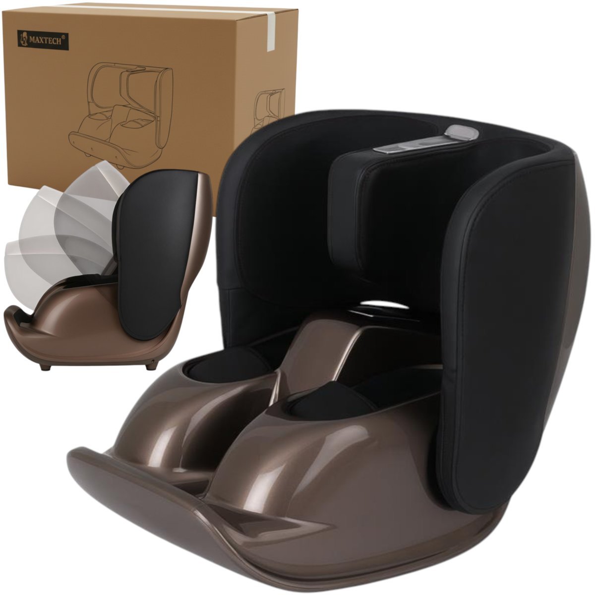 Masażer stóp i łydek Shiatsu Do masażu składany Uciskowy But rolujący 3D