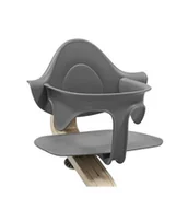 Krzesełka do karmienia - Stokke Nomi zestaw dziecięcy - babyset grey - miniaturka - grafika 1