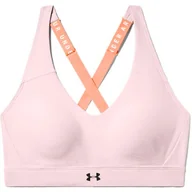 Bielizna sportowa damska - Biustonosz damski Under Armour  Vanish Mid pink XS - miniaturka - grafika 1