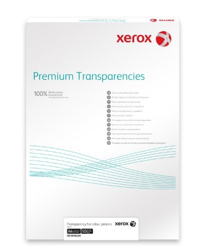 Xerox Xerox Papír Transparentní fólie - Transparency 100m A4 - podložený papír (100 listů, A4)