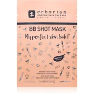 Maseczki do twarzy - ERBORIAN BB Shot Mask - Maseczka z tkaniny do twarzy efekt promiennej skóry jak u dziecka - miniaturka - grafika 1