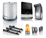 Systemy inteligentnych domów - Somfy Zestaw do bramy Freevia 400 oraz wideodomofon V100+ - miniaturka - grafika 1