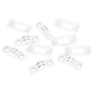 Blokada łańcuszka Mini biały, 5 szt. - Akcesoria do wystroju okien - miniaturka - grafika 1