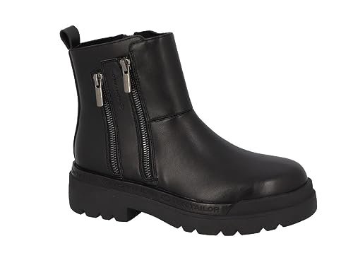 TOM TAILOR Damskie botki 4290400014, czarny, 40 EU