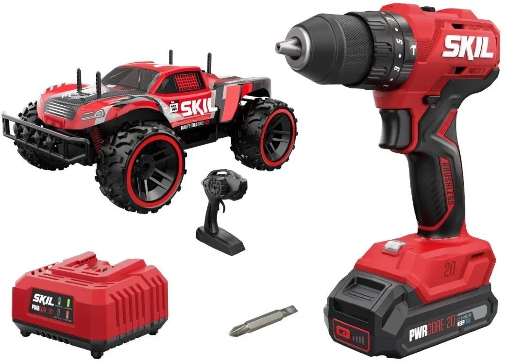 Sourcing Wiertarko-wkrętarka 3021RC 18 V 1 x akumulator 2 Ah