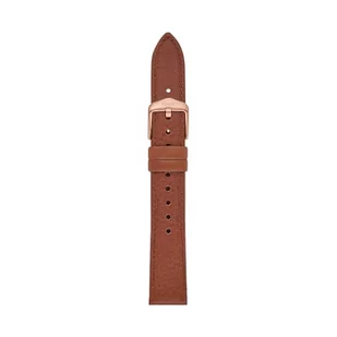 Fossil Pasek do zegarka damski 16 mm LiteHide skóra brązowa, S161088, brązowy, 16 mm, Casual - Paski - miniaturka - grafika 1