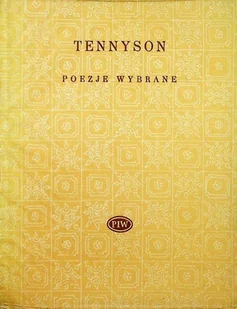 Tennyson Poezje wybrane - Poezja - miniaturka - grafika 1