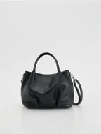 Torebki damskie - Reserved - Torebka bucket z paskiem - czarny - miniaturka - grafika 1