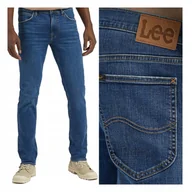 Spodnie męskie - Męskie Spodnie Jeansowe Jeansy Dżinsy Proste Lee Daren Zip Fly W34 L30 - miniaturka - grafika 1