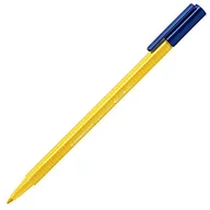 Długopisy - triplus 323 1 mm Staedtler kolorowy długopis z włóknem - jasnożółty (opakowanie 10 szt.) - miniaturka - grafika 1
