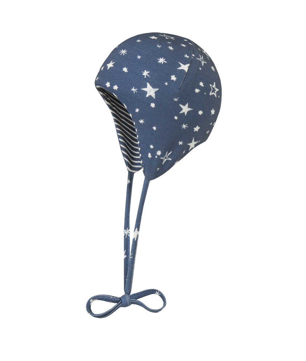 Czapka dziecięca, dwustronna, niebieska, Döll