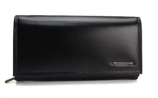 Portfel damski klasyczny RFID czarny - Portfele - miniaturka - grafika 1