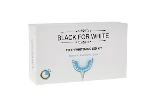 ZESTAW DO WYBIELANIA ZĘBÓW Z LAMPĄ LED - BLACK FOR WHITE - Pasty do zębów - miniaturka - grafika 2
