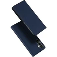 Portfele - Dux Ducis Skin Pro etui do Samsung Galaxy A34 5G pokrowiec z klapką portfel na kartę podstawka niebieskie - miniaturka - grafika 1