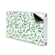 Dekoracje domu - Magnes ozdobny na kaloryfer Zielone gałązki 100x60, Bluedecor - miniaturka - grafika 1