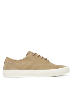 Tommy Hilfiger Tenisówki Hi Vulc Low Oxford Suede FM0FM05401 Beżowy - Trampki męskie - miniaturka - grafika 1