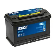 Akumulatory samochodowe - Akumulator EXIDE 12V 100Ah 720A EB1000  w 24 h. Do 100 dni na zwrot. 100 tys. Klientów. - miniaturka - grafika 1