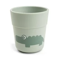 Miseczki i talerzyki dla dzieci - Done by Deer Kubek dla Dziecka Mini Mug Foodie Croco Green - miniaturka - grafika 1