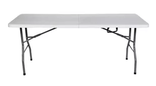 Stół Cateringowy Składany 180X70X74 Cm Biały - Stoły ogrodowe - miniaturka - grafika 1
