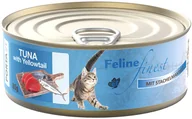 Mokra karma dla kotów - Feline Finest, 85 g - Tuńczyk z seriolą olbrzymią - miniaturka - grafika 1