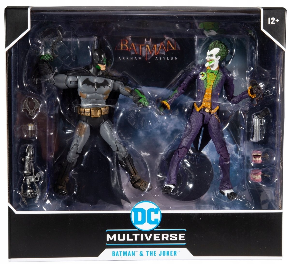 Zestaw Figurka Batman vs Joker Arkham DCMultiverse