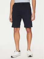 Spodenki męskie - Calvin Klein Szorty materiałowe Modern Twill K10K114067 Granatowy Regular Fit - miniaturka - grafika 1