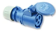 Gniazdka elektryczne - PCE Gniazdo siłowe zasilające przenośne Twist IP44 16A 230V 2P+Z 213-6 - miniaturka - grafika 1