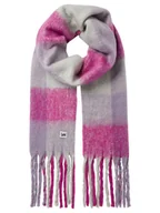 Apaszki i szaliki damskie - Lee Szal w kolorze szaro-różowym - miniaturka - grafika 1