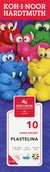 Artykuły biurowe - Koh-I-Noor Plastelina 10 kolorów 200g - miniaturka - grafika 1