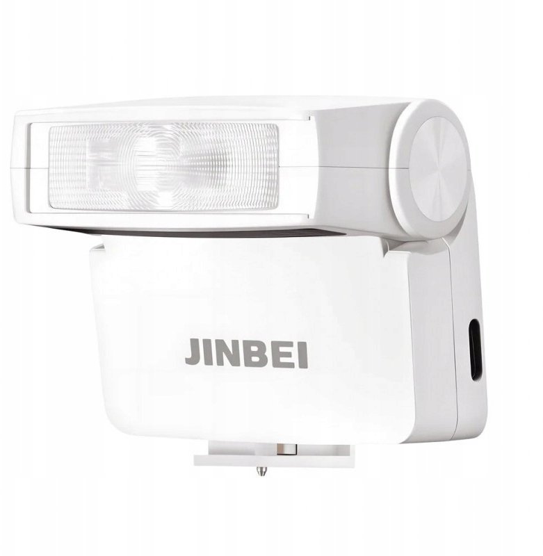 Jinbei Lampa reporterska Jinbei Hi4 Mini White z uniwersalną stopką