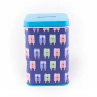 Skarbonki - Skarbonka Lód Otwierana Puszka Różne Kolory - miniaturka - grafika 1