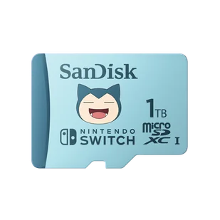 SanDisk 1TB Pokémon Snorlax MicroSD Card - SDSQXAO-1T00-GN6ZK - Karty pamięci - miniaturka - grafika 1