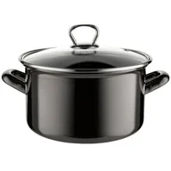 Garnki - Garnek emaliowany prosty METALICO pokrywka 20 cm 3,3 l - miniaturka - grafika 1