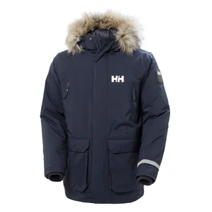 Męska Kurtka ocieplana HELLY HANSEN REINE PARKA 53630_597 – Granatowy - Kurtki męskie - miniaturka - grafika 1