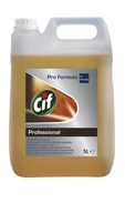 Inne artykuły czyszczące - Cif Pro Formula Liquid Wood Floor Cleaner 5L - preparat do mycia zabezpieczonych podłóg i powierzchni drewnianych - miniaturka - grafika 1