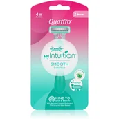 Depilacja - Wilkinson Quattro for women sensitive jednorazowe maszynki do golenia dla kobiet 3szt - miniaturka - grafika 1