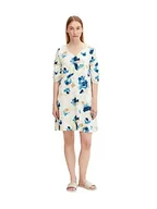 Sukienki - TOM TAILOR Damski sukienka midi 1032207, 29525 - Colorful Watercolor Design, 38 - miniaturka - grafika 1