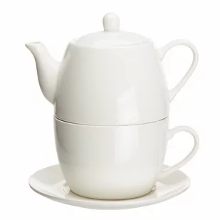 Altom Design Zestaw Tea for One czajniczek i filiżanka) porcelana Regular 0101001871 - Serwisy do kawy i herbaty - miniaturka - grafika 2